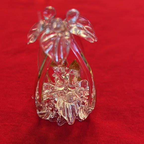 Vintage Glass Christmas Ornaments Reindeer, Horse, Candles Set of 3 - Picture 5 of 7